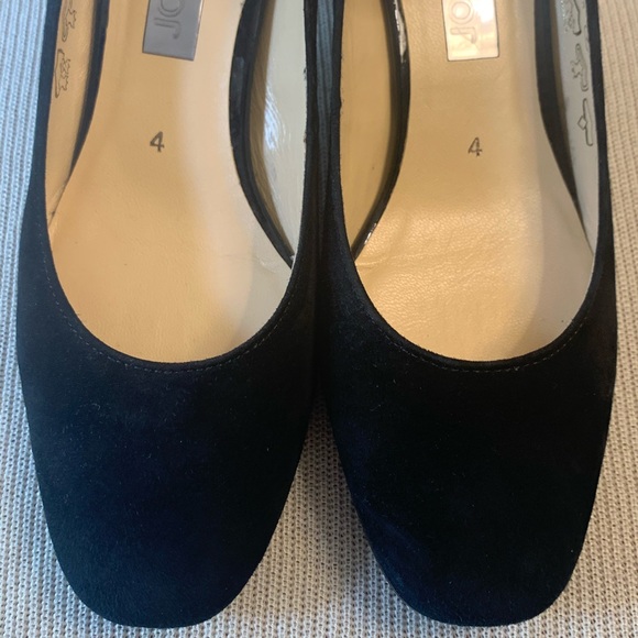 Gabor Schwartz Velvet Ankle Strap Heels - Picture 5 of 10